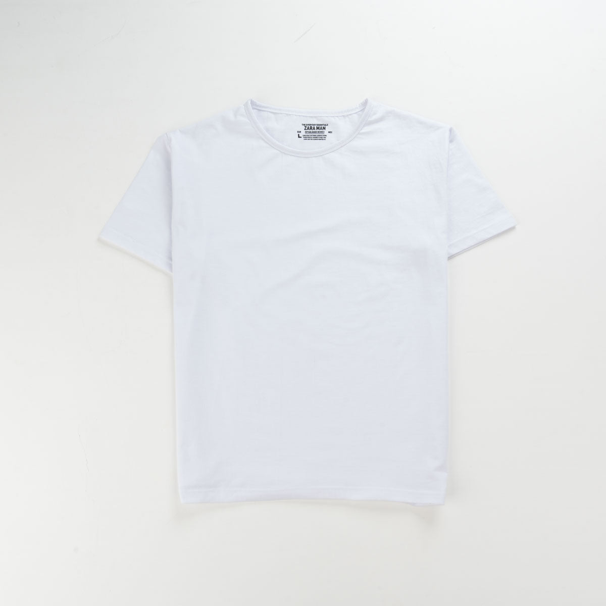 Zara Basic Half-Sleeve T-Shirt – Unisex