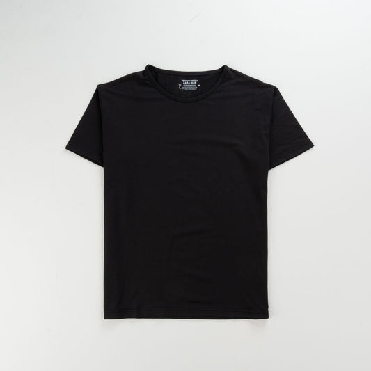 Zara Basic Half-Sleeve T-Shirt – Unisex