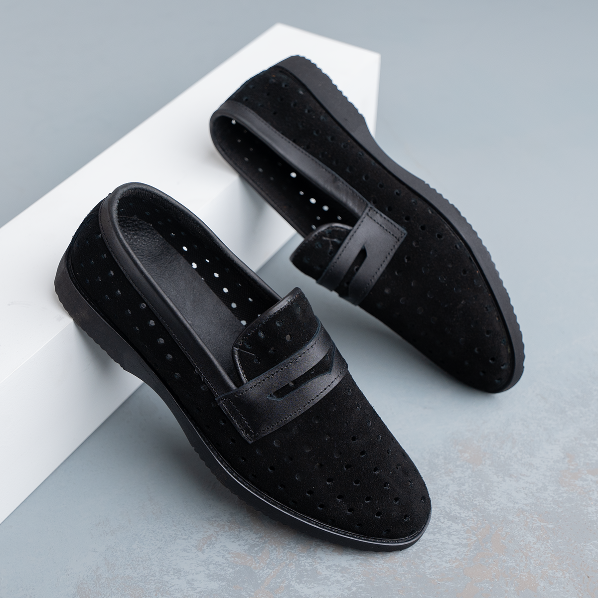 Men's Suede Summer Boot – Perforated