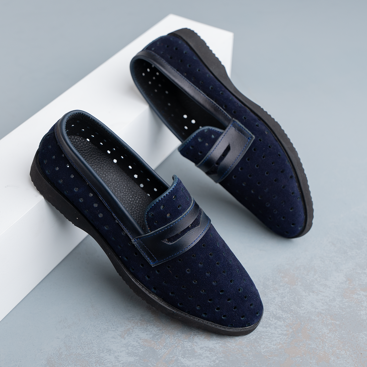 Men's Suede Summer Boot – Perforated