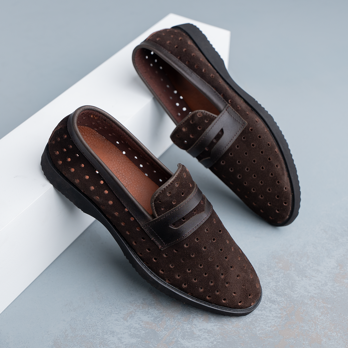Men's Suede Summer Boot – Perforated