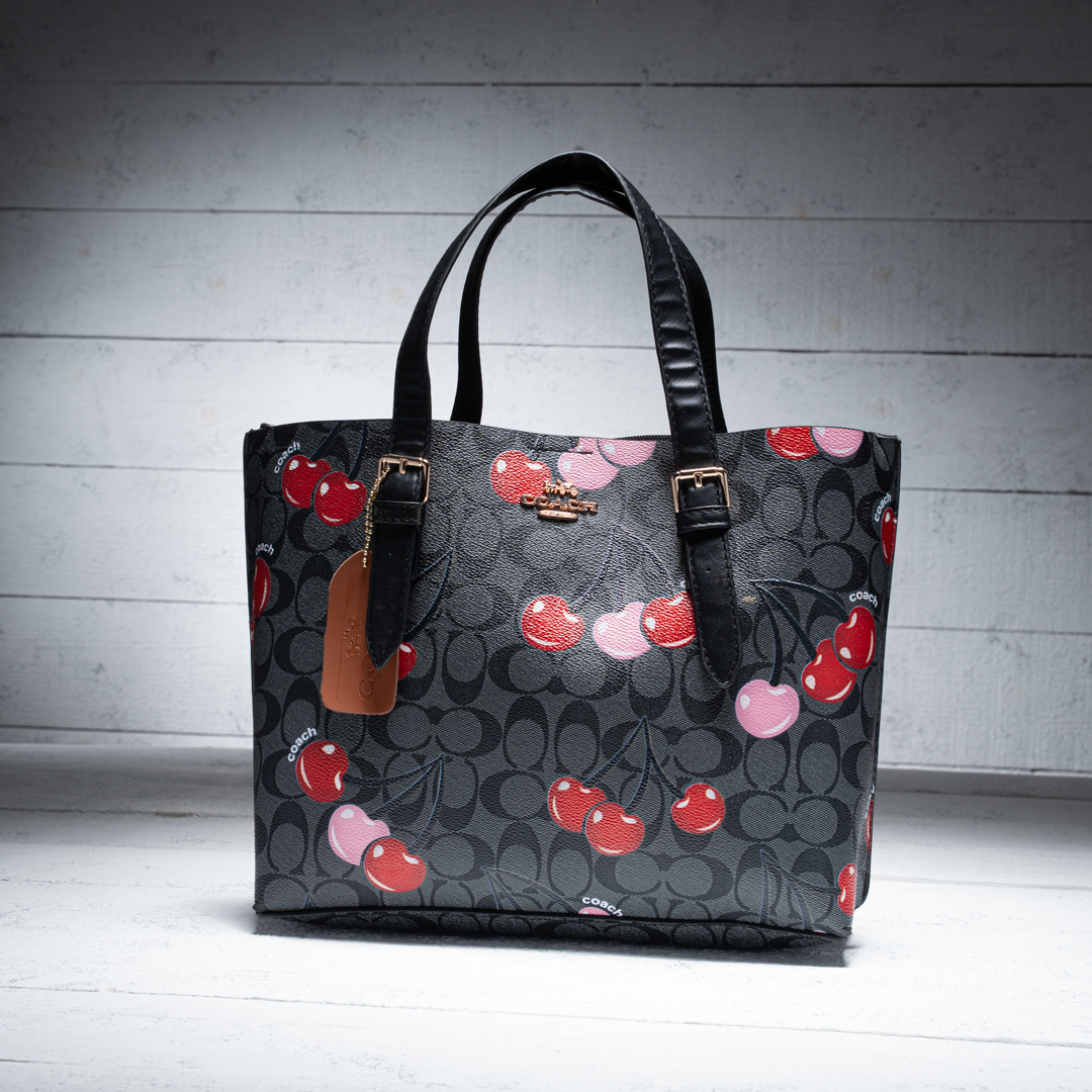 Cherry Print Tote