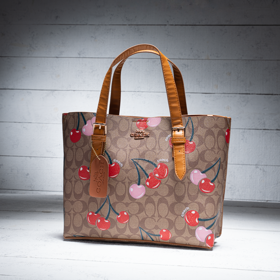 Cherry Print Tote