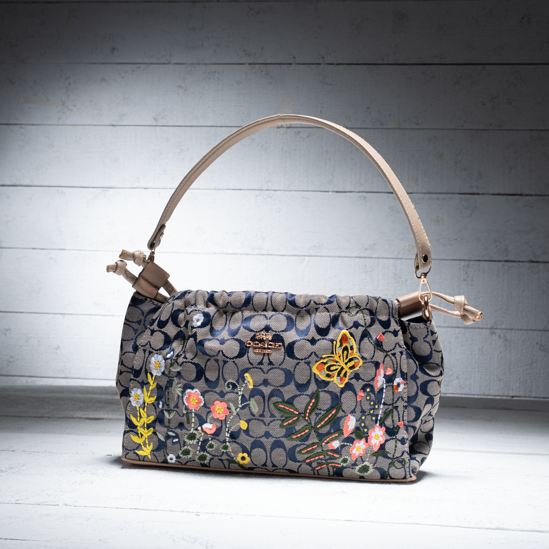 Floral Embroidered Bag