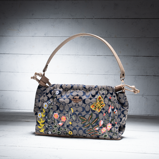 Floral Embroidered Bag