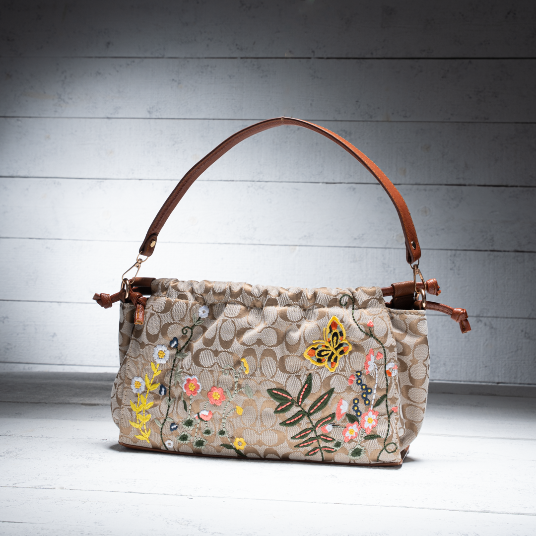 Floral Embroidered Bag