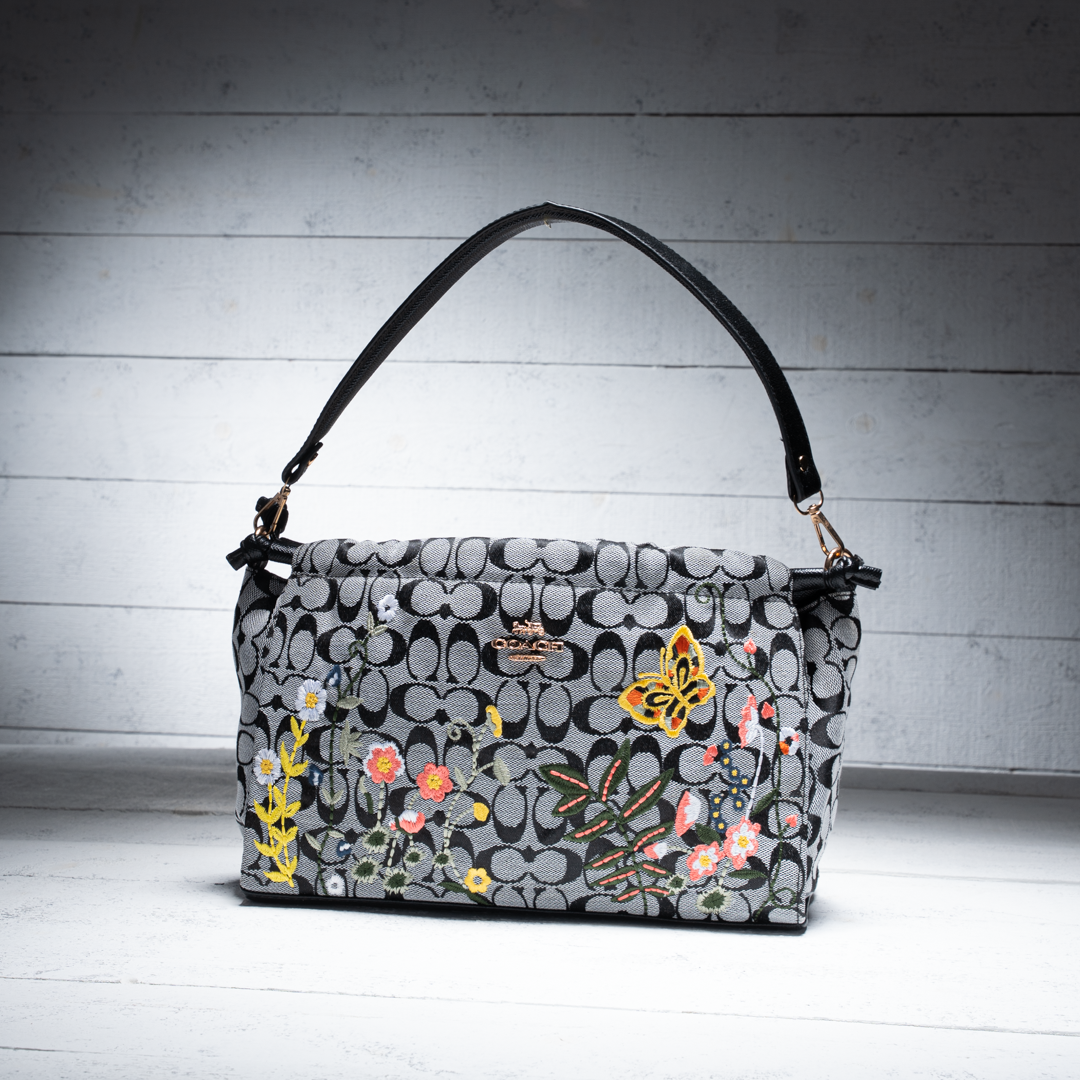 Floral Embroidered Bag