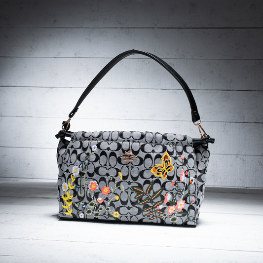 Floral Embroidered Bag
