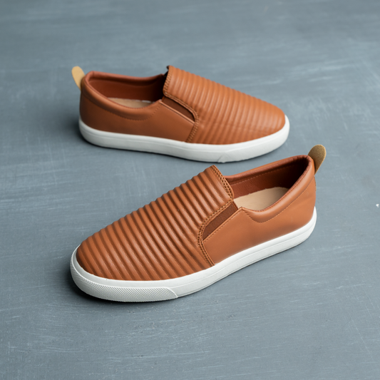 Women’s Stylish Leather Slip-On