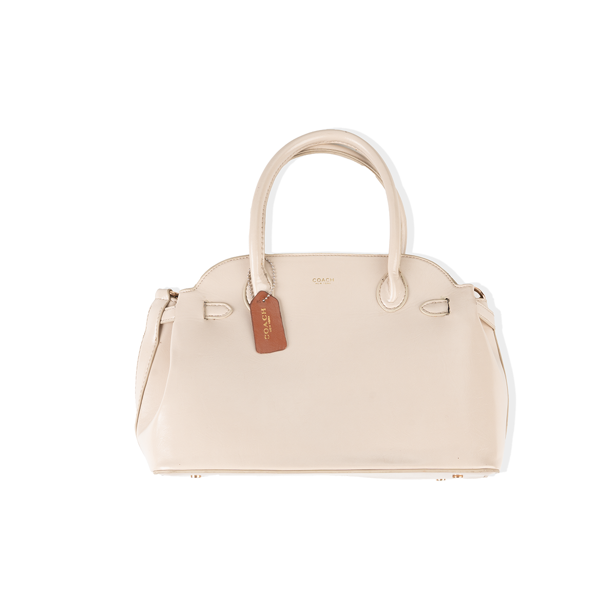 Leather Tag Handbag