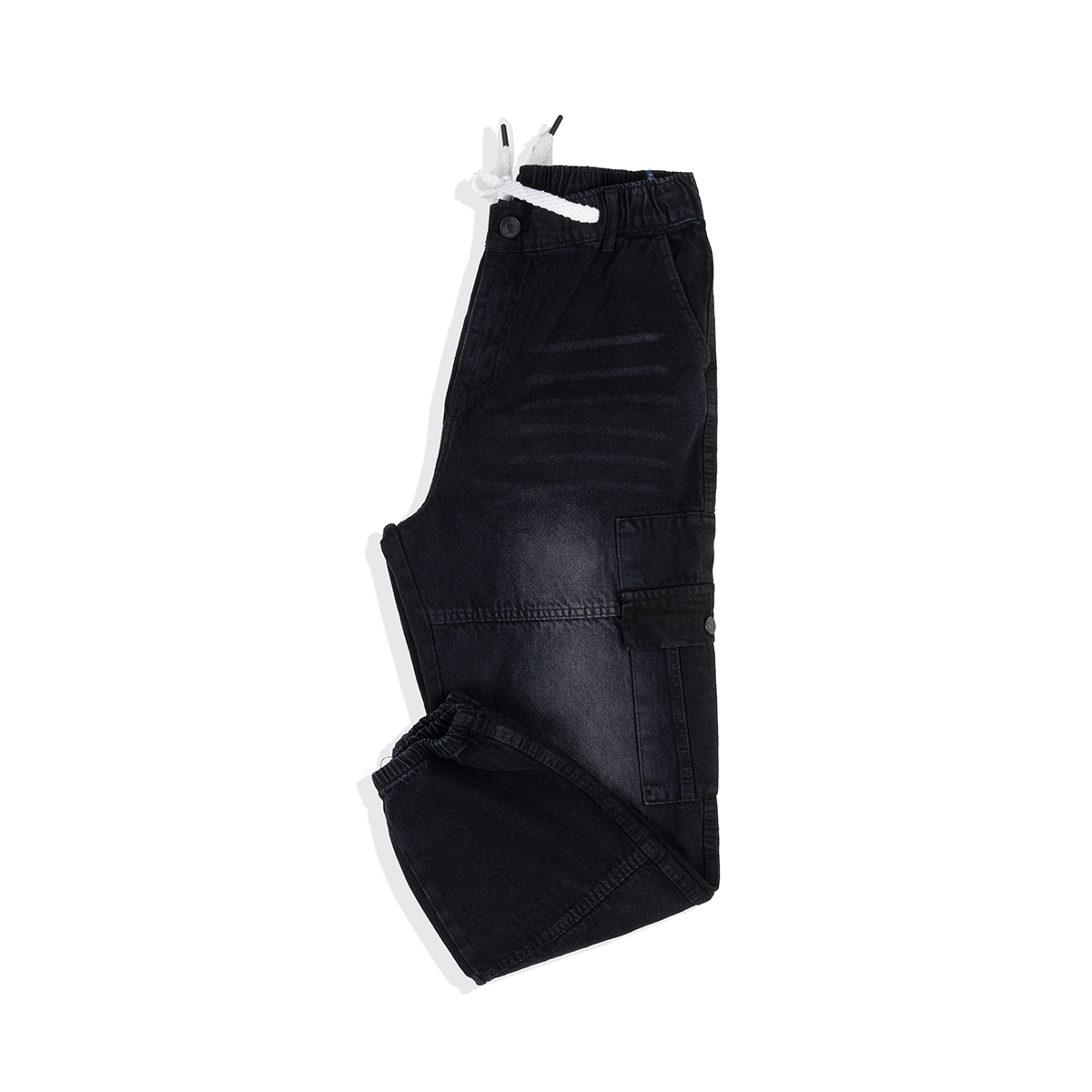 Cuffed Cargo Jeans