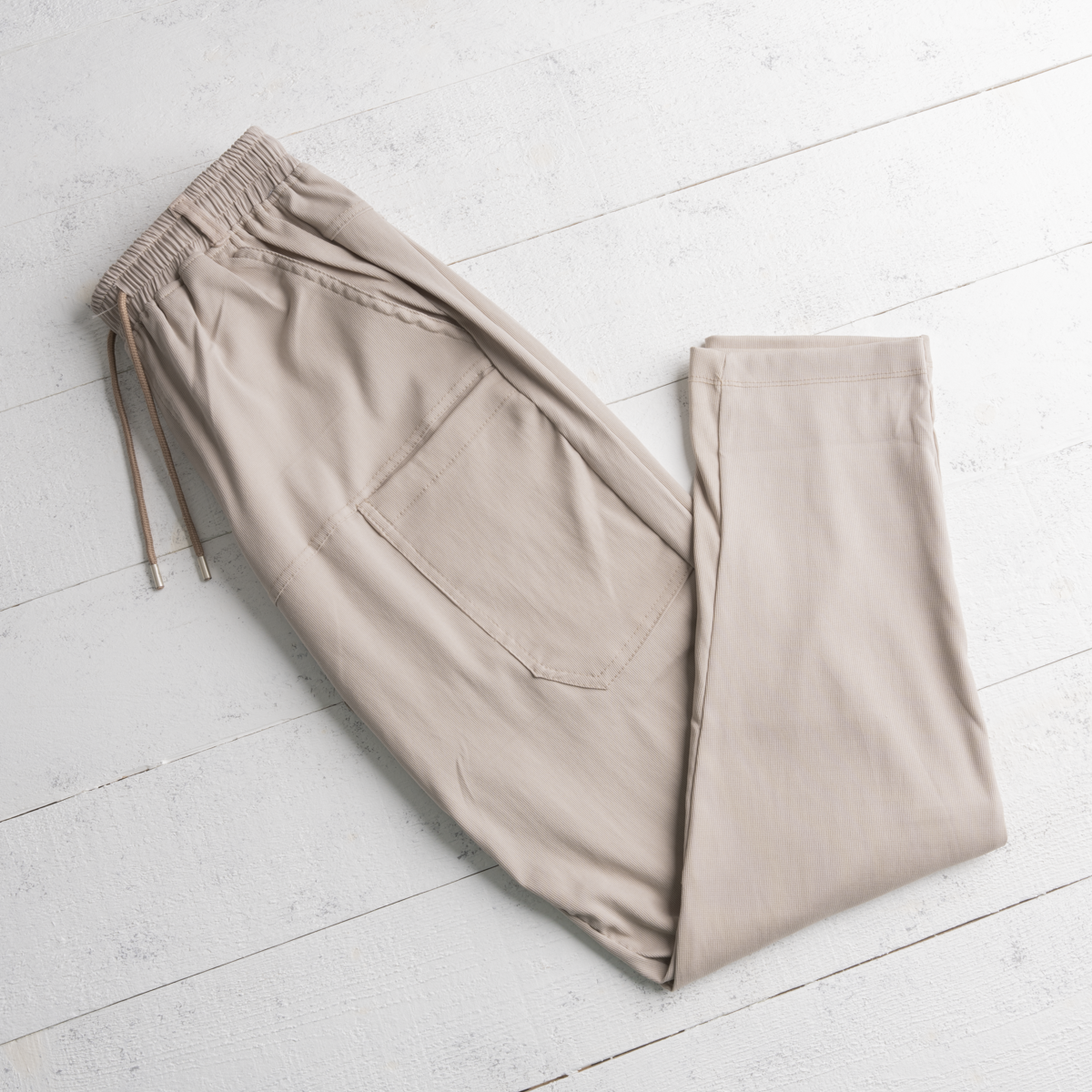 Comfort Fit Ribbed Pants