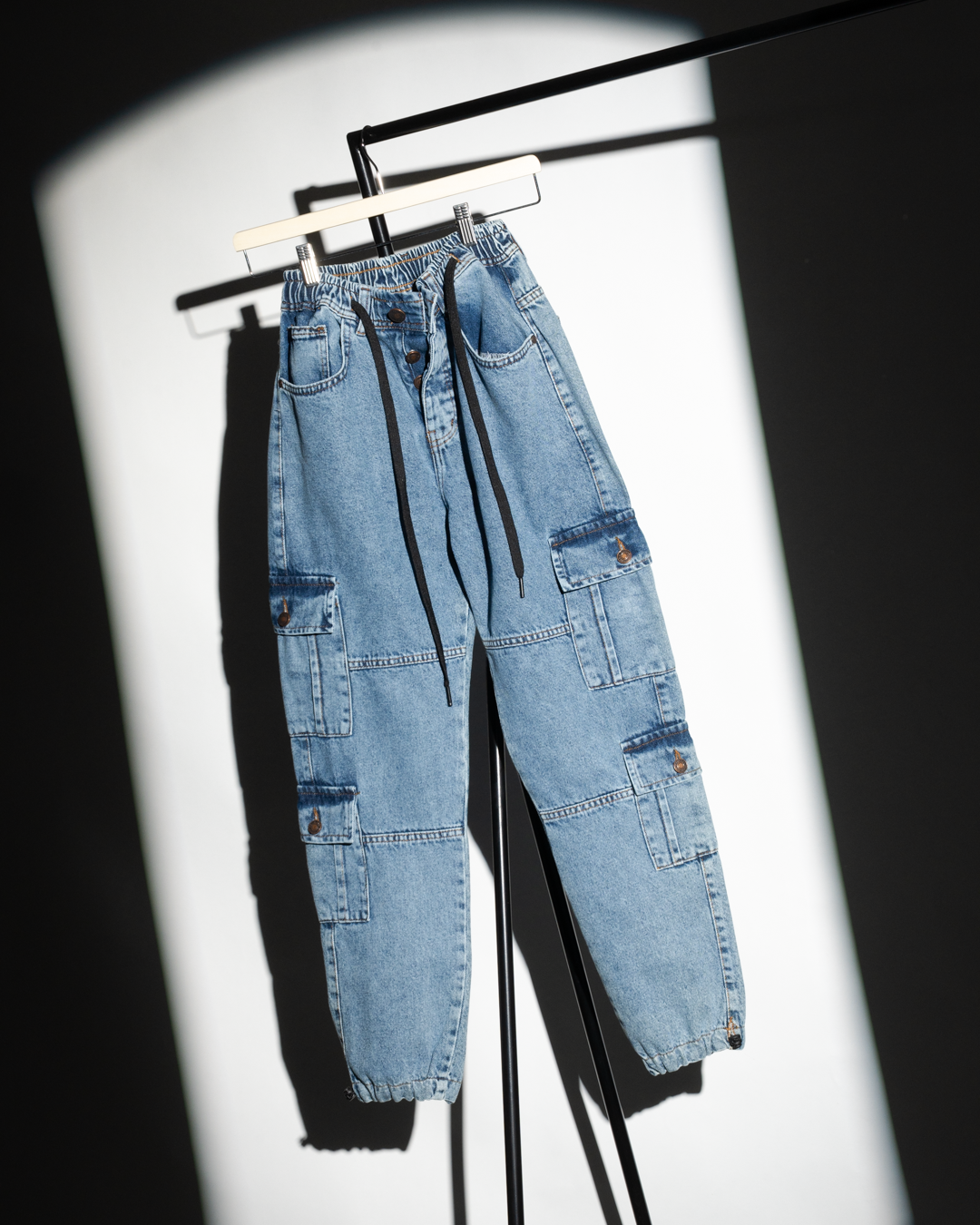 Cargo Denim Jogger