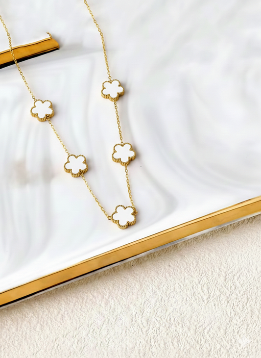 Elegant Rose Necklace