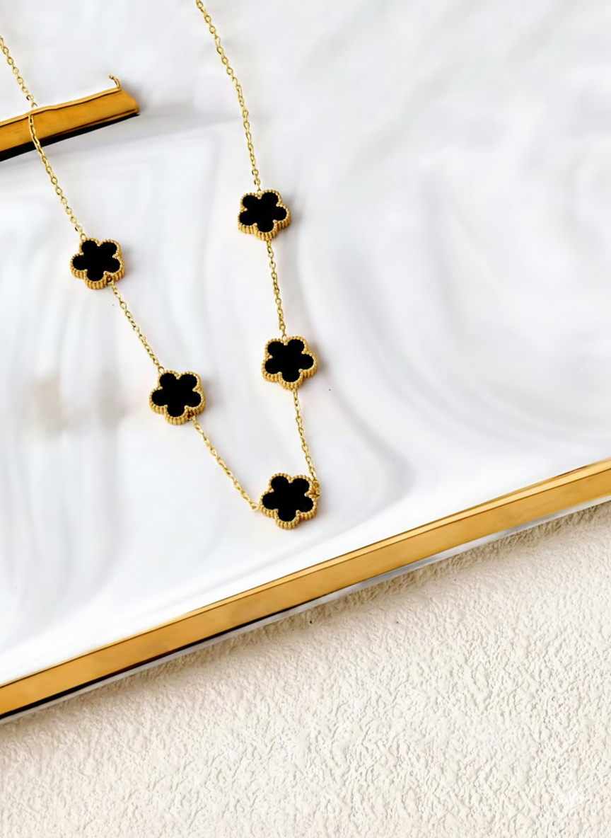 Elegant Rose Necklace