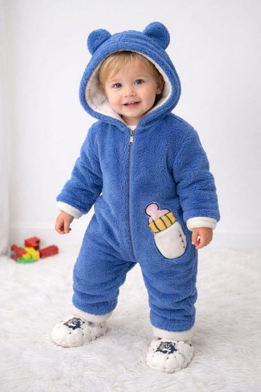 Cozy Kids Winter Jumpsuit