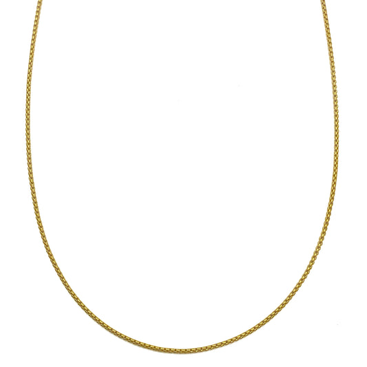 Box Chain Stainless Steel Necklace