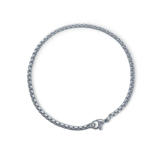 Box Link Stainless Steel Bracelet
