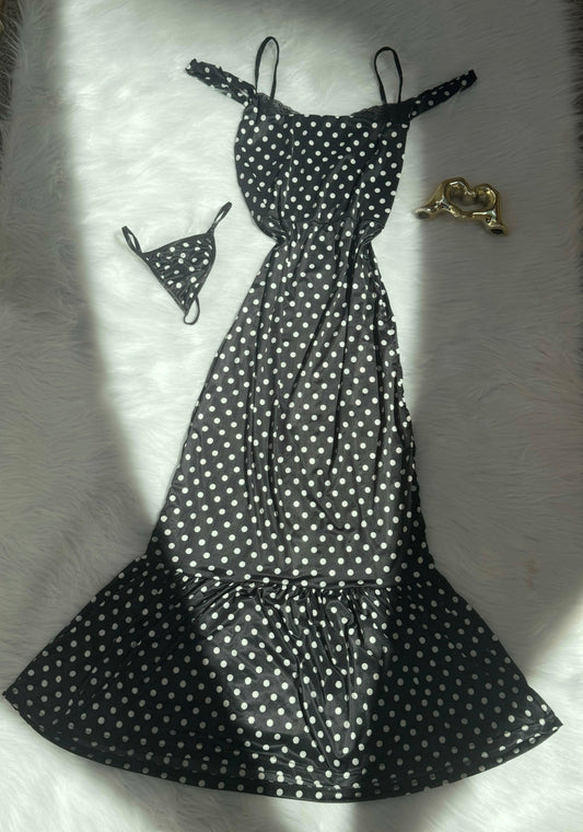 Soft & Stylish Polka Dot Dress