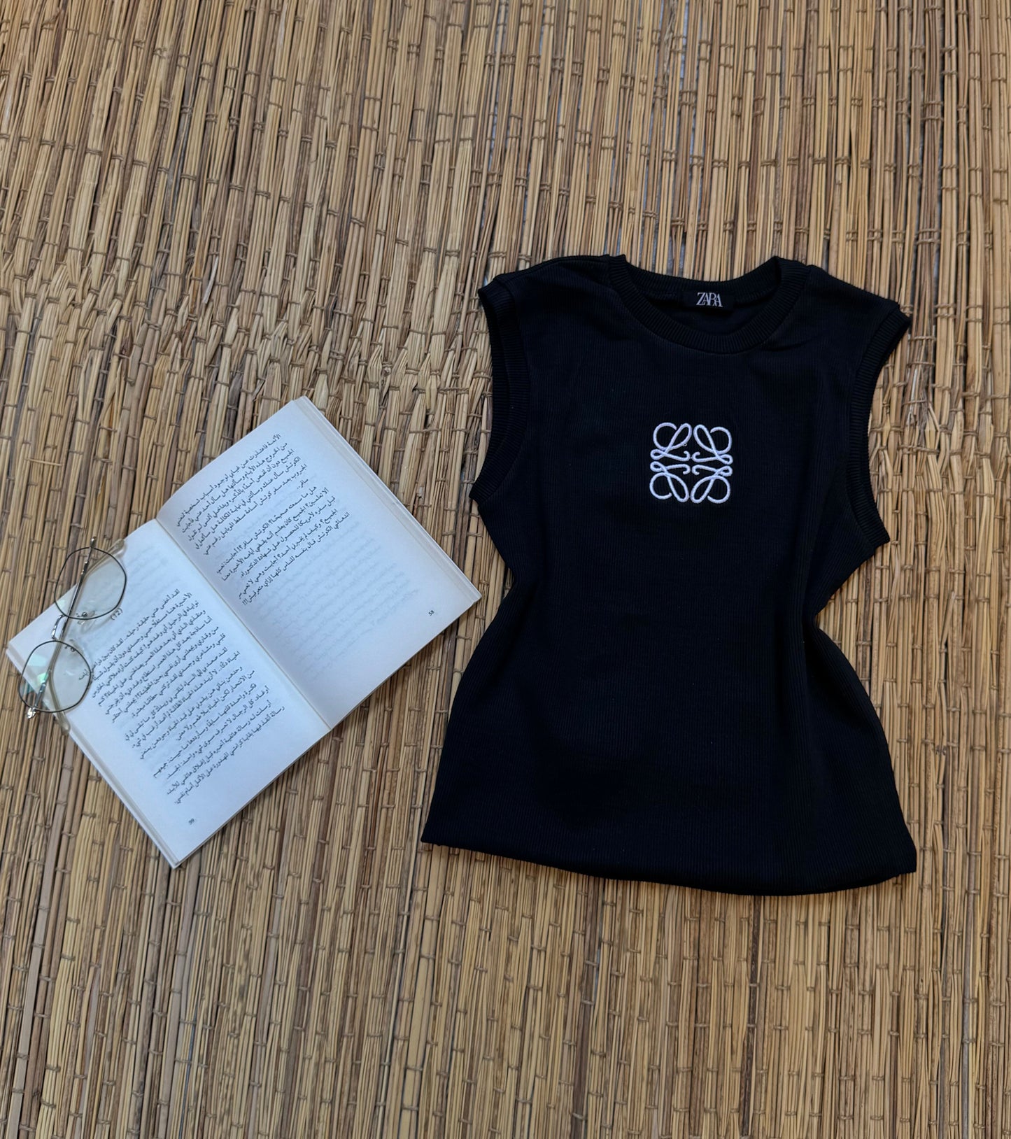 Loewy Minimal Ribbed Cut Top
