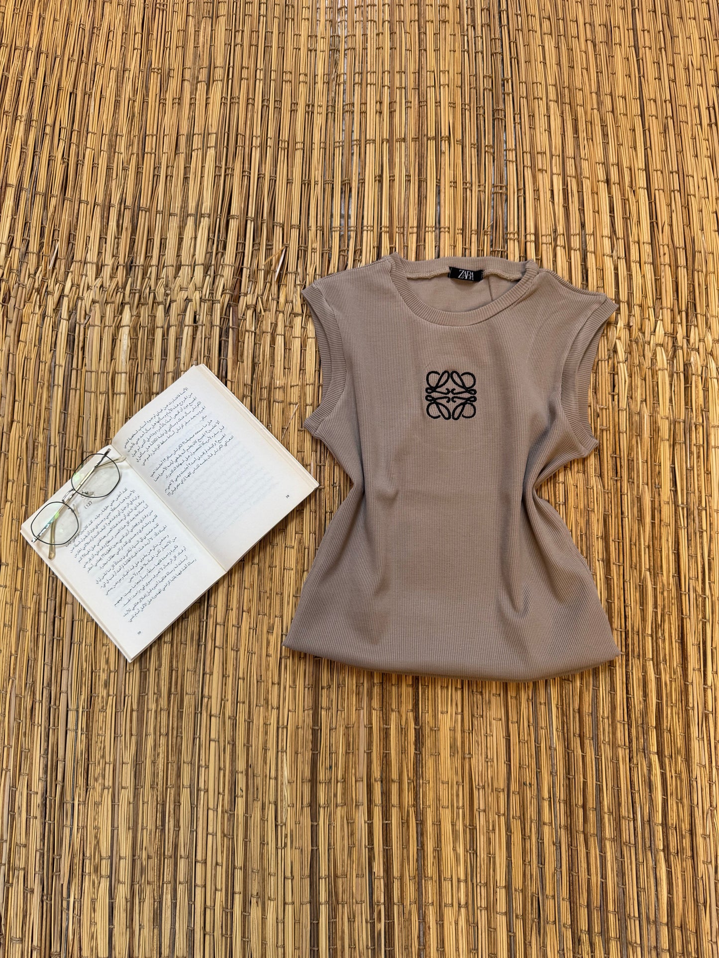 Loewy Minimal Ribbed Cut Top
