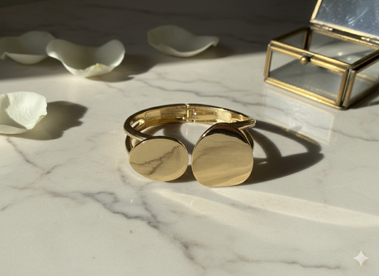 Stainless Steel Minimal Cuff Bracelet