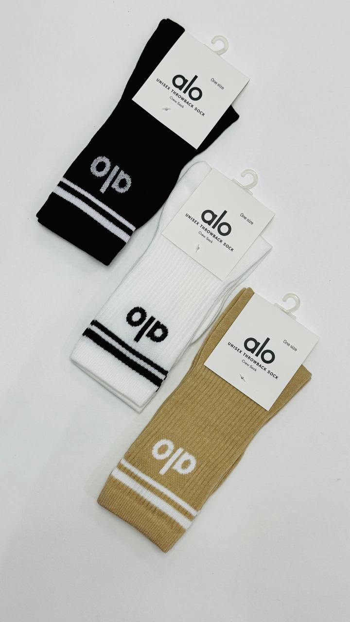 Alo Unisex Half-Crew Socks