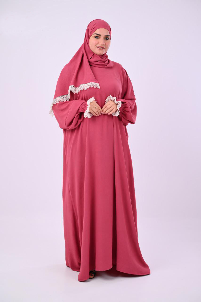 Elegant Guipure Embroidered Dress