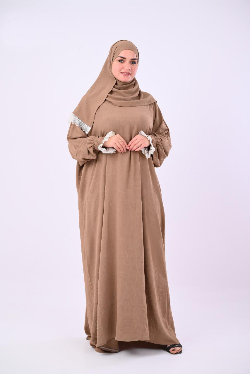 Elegant Guipure Embroidered Dress