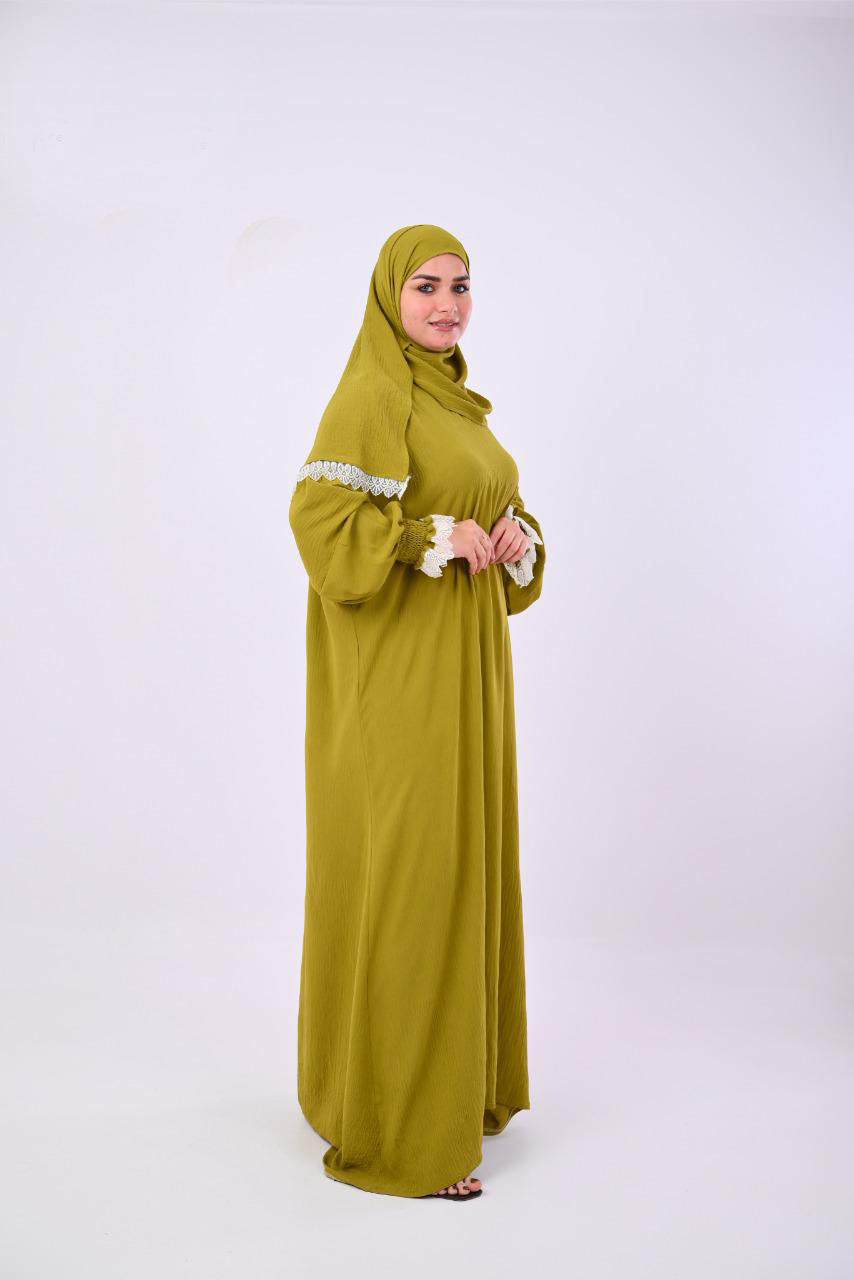Elegant Guipure Embroidered Dress