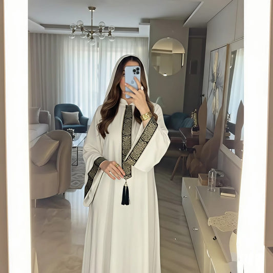 Luxury Gold Abaya