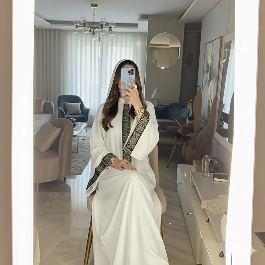 Luxury Gold Abaya