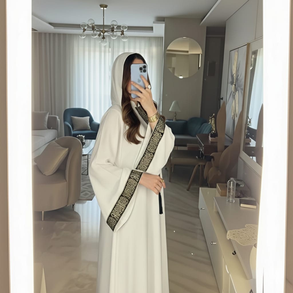 Luxury Gold Abaya