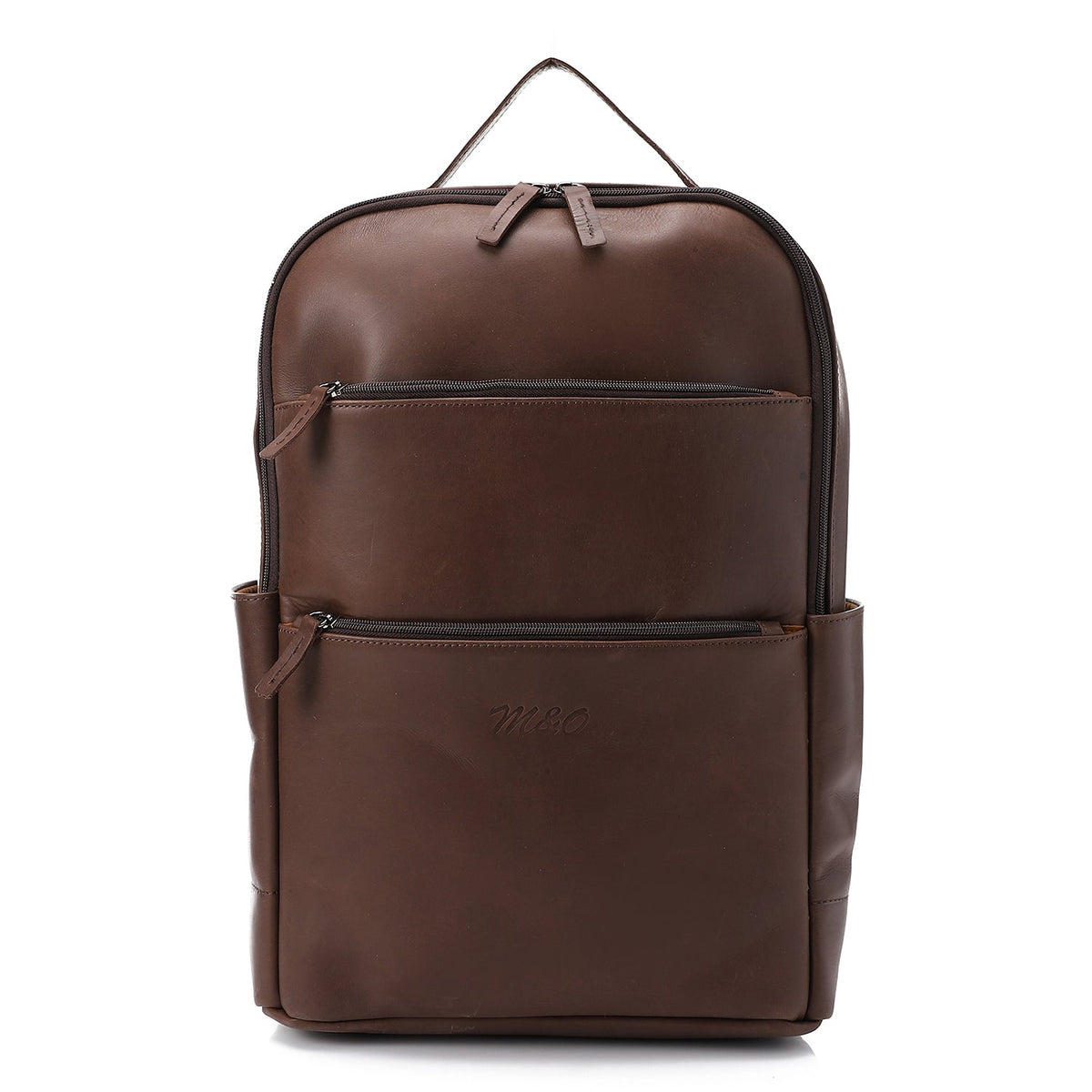 Leather Laptop Backpack