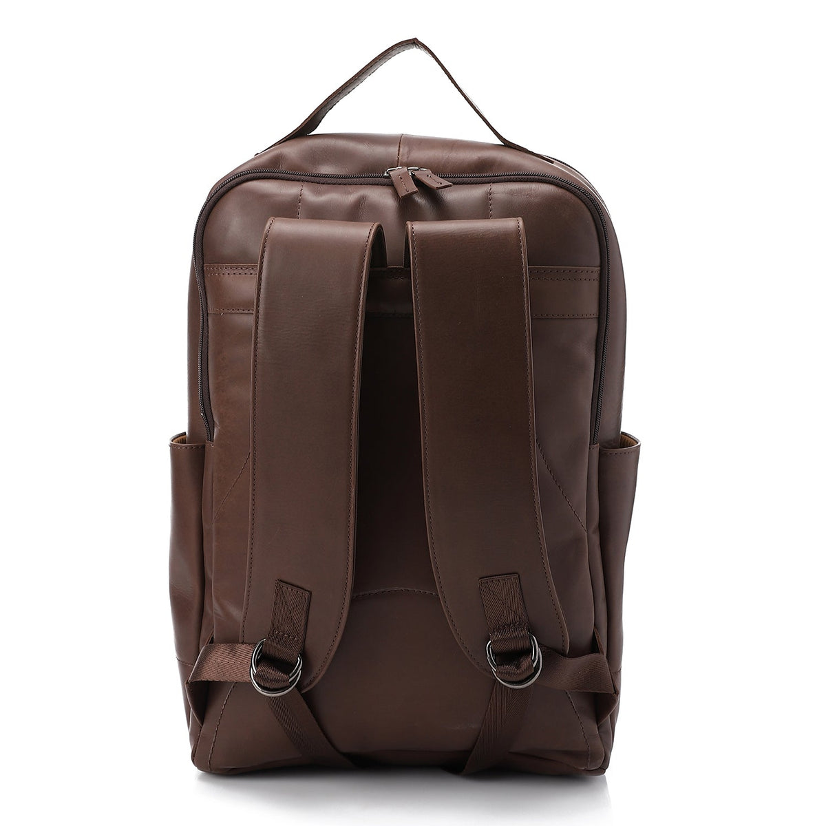 Leather Laptop Backpack