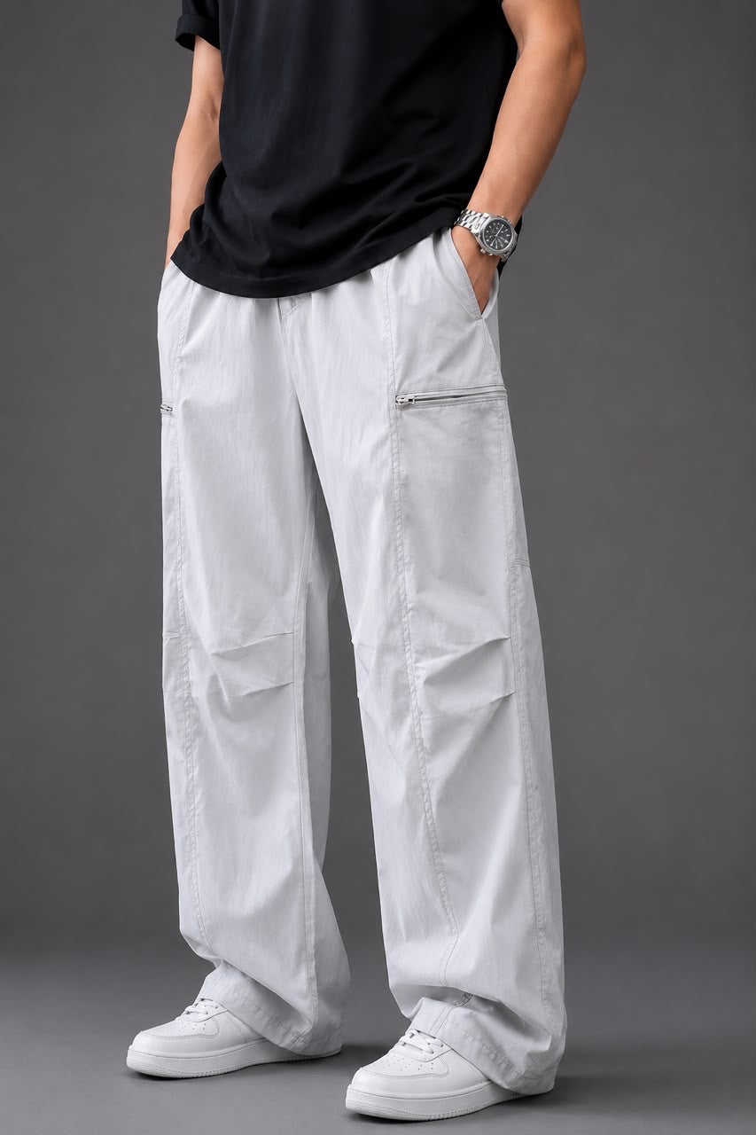 Wide Leg Cargo Pants