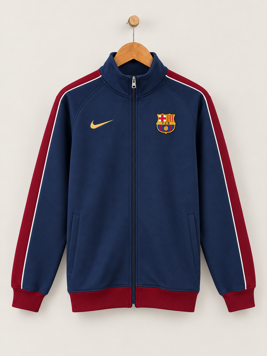 Barcelona Zip-Up Cotton Sweatshirt