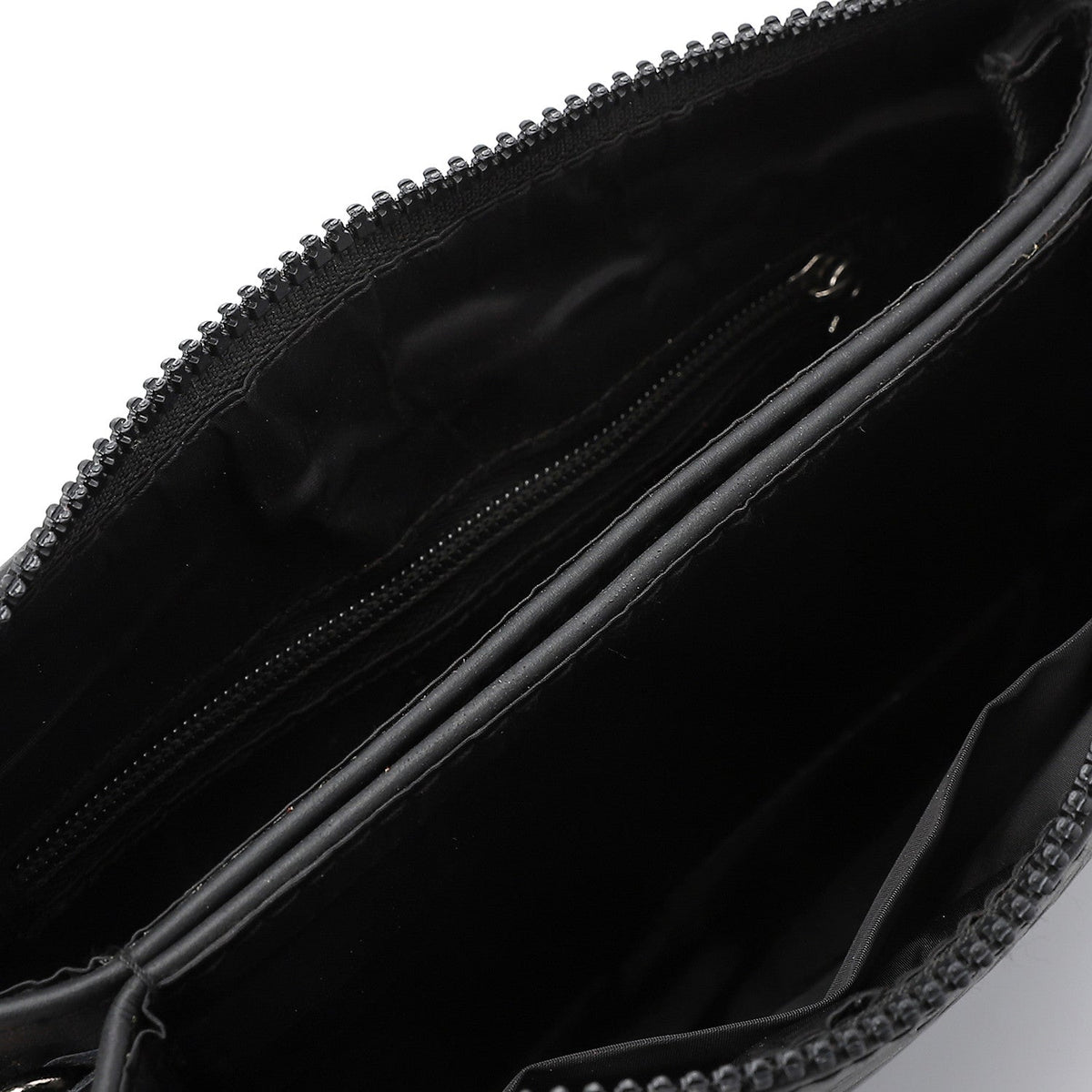 Men’s Black Leather Handbag