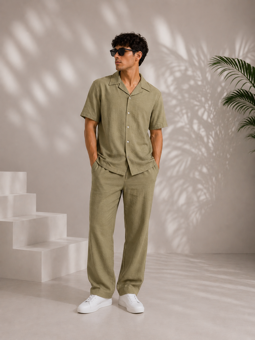 Men's Linen Suit